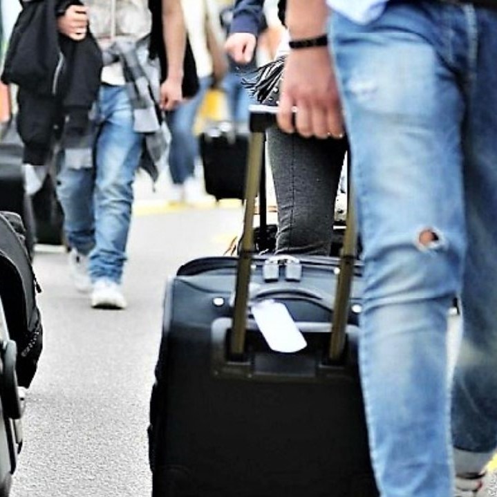 valigia verso casa